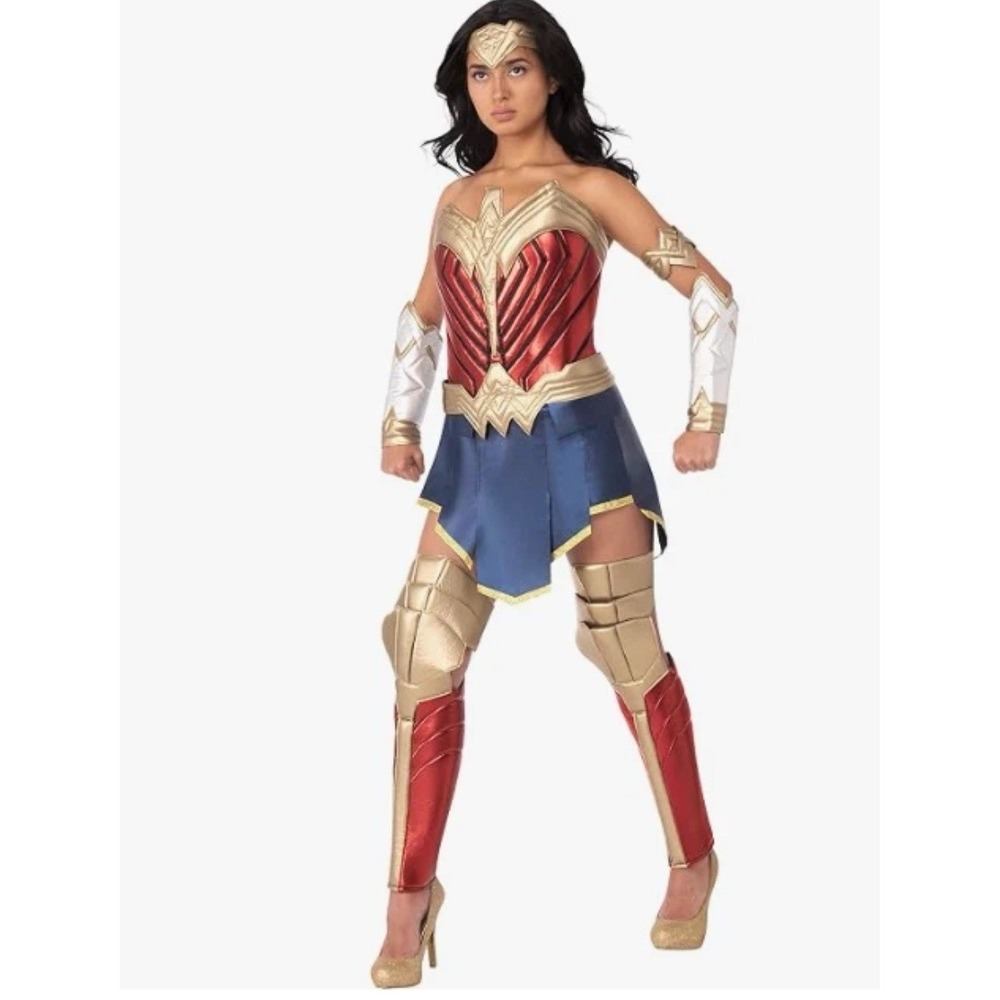 Charades Wonder Woman 84 Adult small Costume Small DC Comics WW84 w Lasso